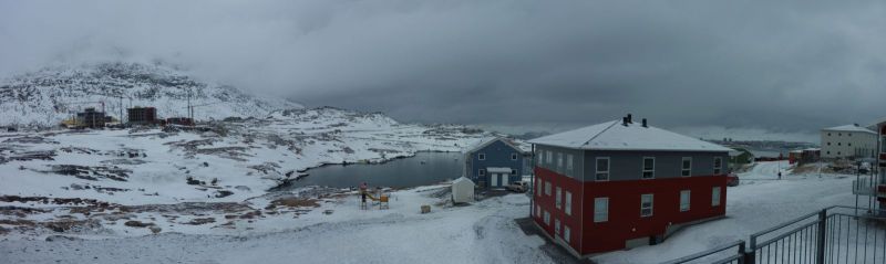 Udsigt fra terrassen