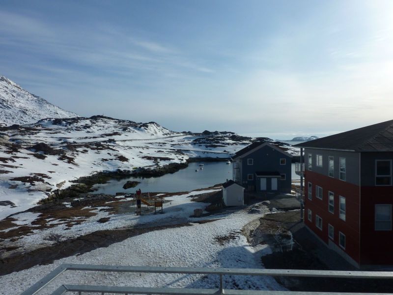 Udsigt fra terrassen