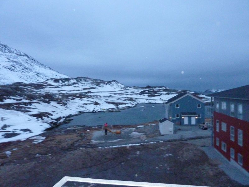 Udsigt fra terrassen
