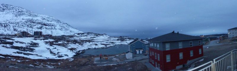 Udsigt fra terrassen