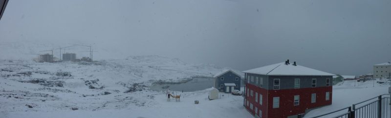 Udsigt fra terrassen