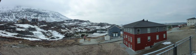 Udsigt fra terrassen