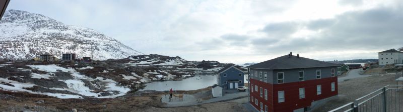 Udsigt fra terrassen