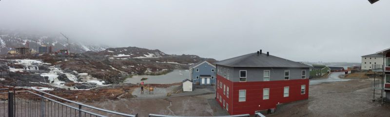 Udsigt fra terrassen