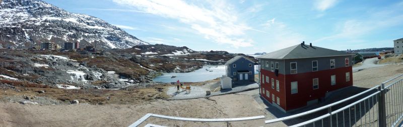 Udsigt fra terrassen