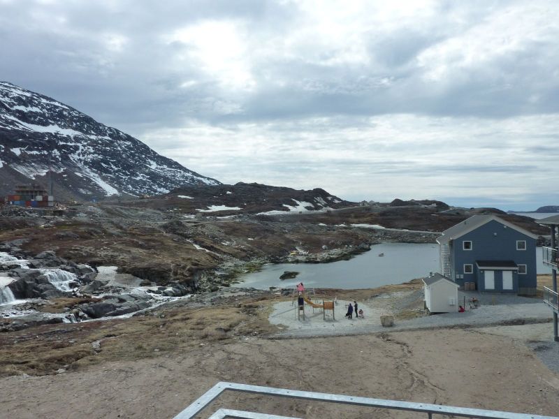 Udsigt fra terrassen