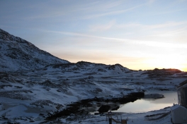 Udsigt fra terrassen