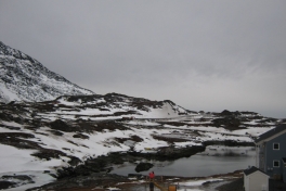 Udsigt fra terrassen