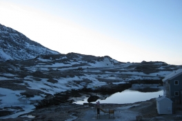 Udsigt fra terrassen