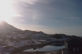 Udsigt fra terrassen