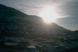 Udsigt fra terrassen