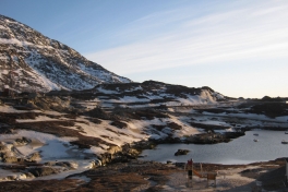 Udsigt fra terrassen