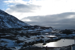 Udsigt fra terrassen