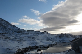 Udsigt fra terrassen