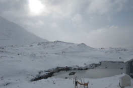 Udsigt fra terrassen