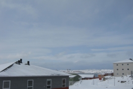 Udsigt fra terrassen