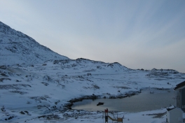 Udsigt fra terrassen