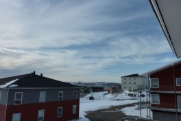 Udsigt fra terrassen