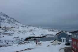 Udsigt fra terrassen