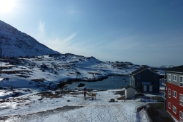 Udsigt fra terrassen