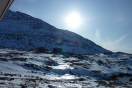 Udsigt fra terrassen