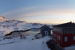 Udsigt fra terrassen