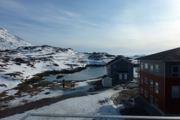 Udsigt fra terrassen