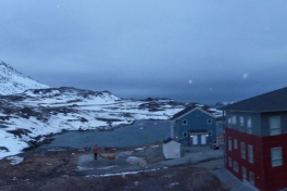 Udsigt fra terrassen