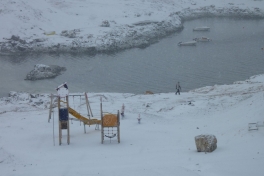 Udsigt fra terrassen