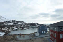 Udsigt fra terrassen