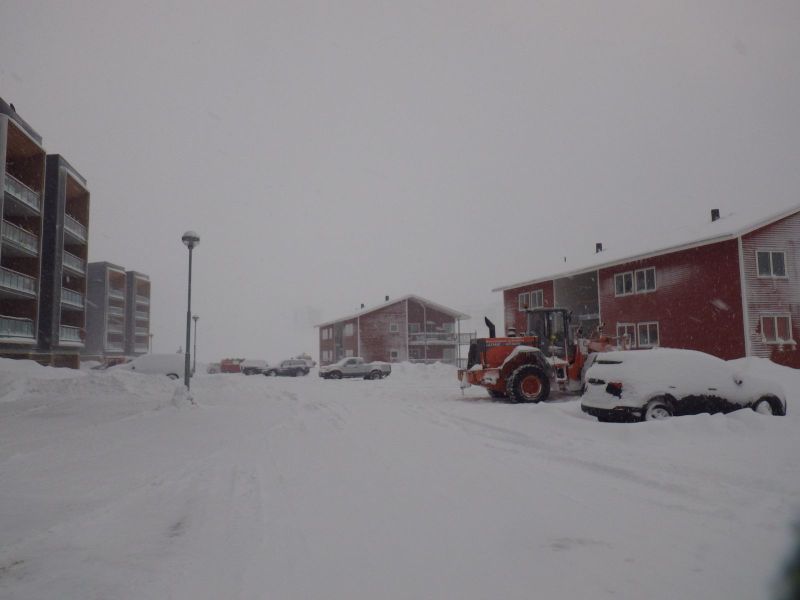 Sne i Pupik kvarteret