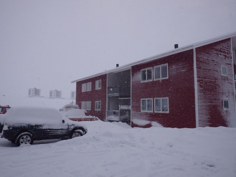 Sne i Pupik kvarteret