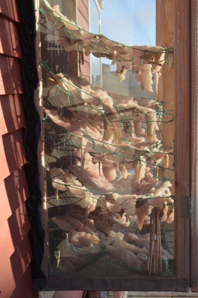 Ca. 25 kg tørfisk