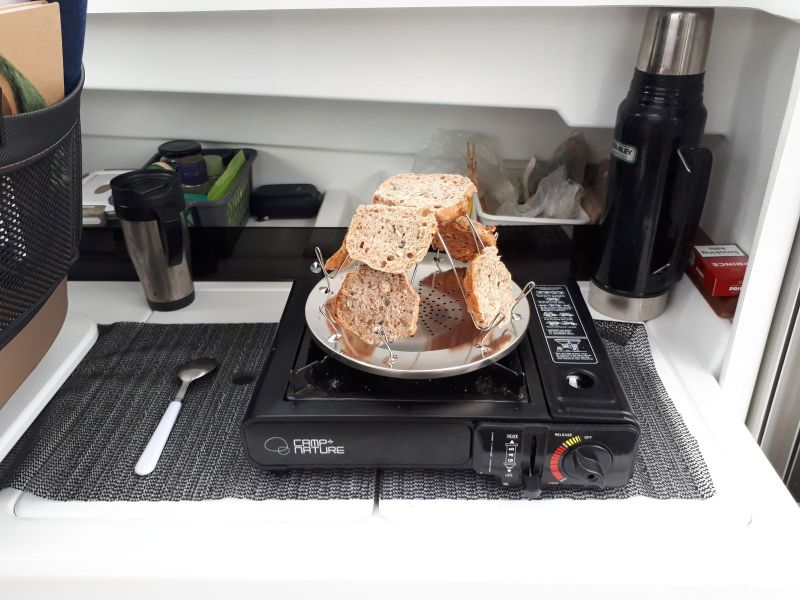 Morgenbrødet ristes