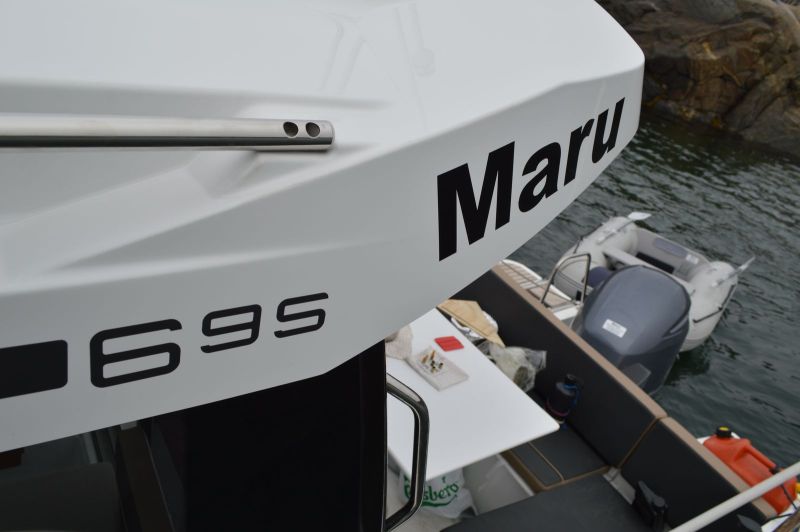 2018-07-28-1609_-_Gummibåd; Maru; Yamaha 175
