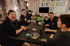 Wormsaften - Anna og Mia vandt