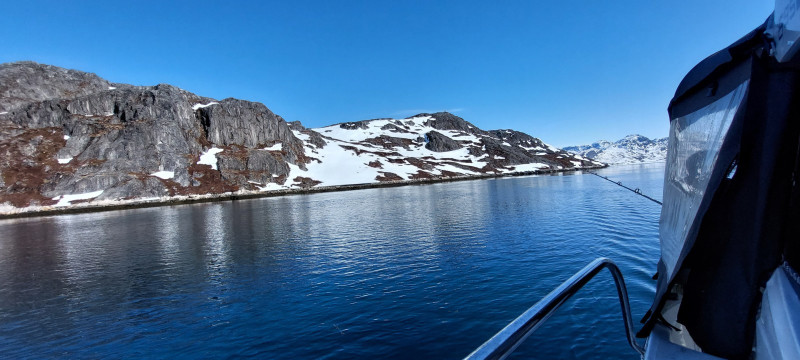 Weekend i Tasiussarsuaq med Julle. Masser af sild men de bed ikke