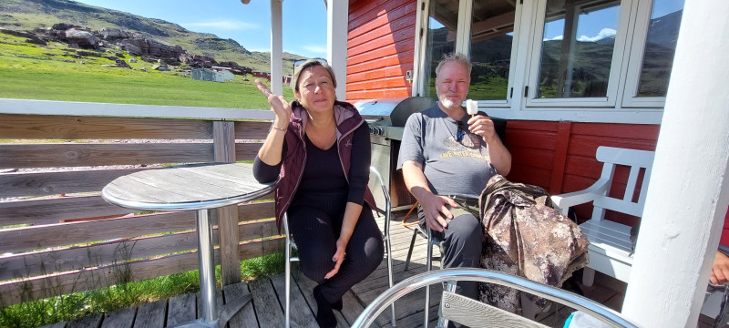 Vi gik via Kongevejen over til Igaliko