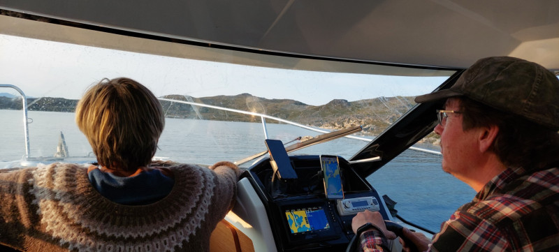 Indsejling til Nyboe's kanal