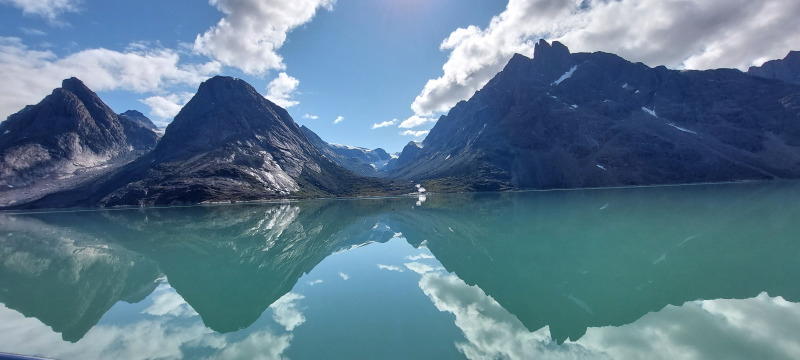 Kangerlussuaq i vindstille