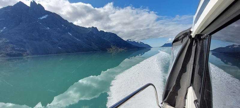 Kangerlussuaq i vindstille