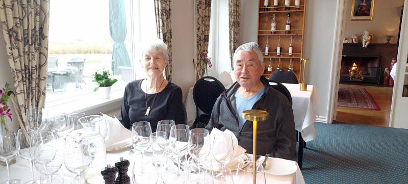 Klar til gourmé middag på Sallingsund Færgekro