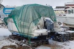 Maru er pakket ind for vinteren