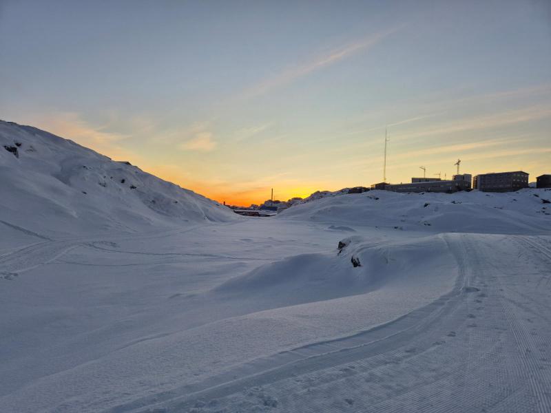 Langrendsbanen ved det gamle skihop