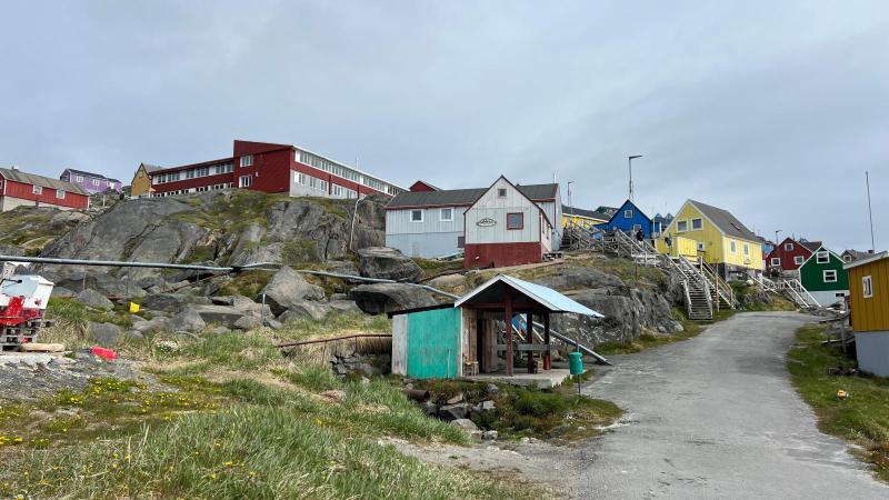 Der tankes og leget turist i Kangaamiut