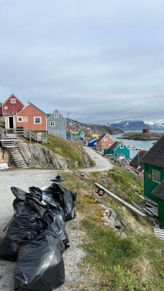 Der tankes og leget turist i Kangaamiut