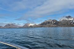 Turen nordpå til Kangaamiut var dejlig solrig og næsten ingen vind