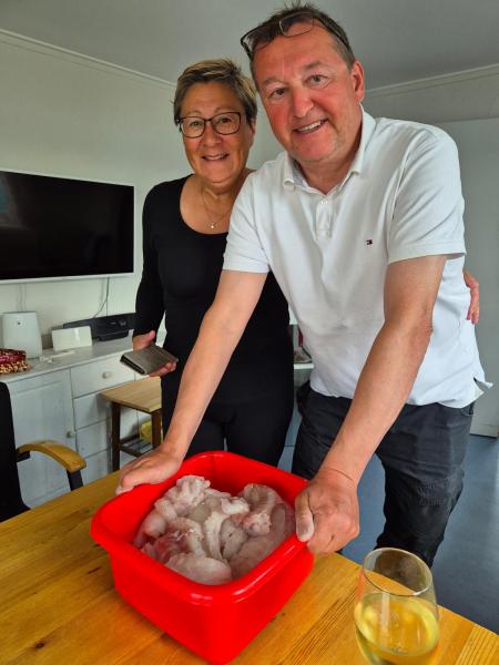 Besøg i Kapisillit med Peter og Johanne