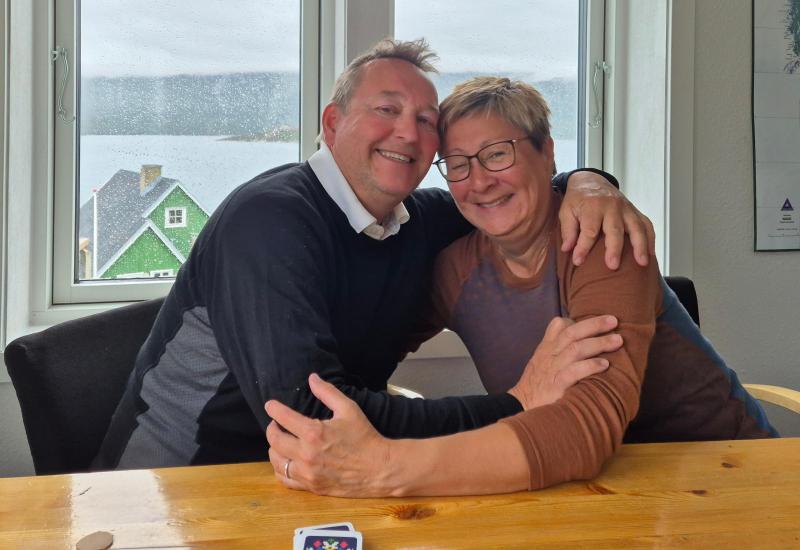 Besøg i Kapisillit med Peter og Johanne