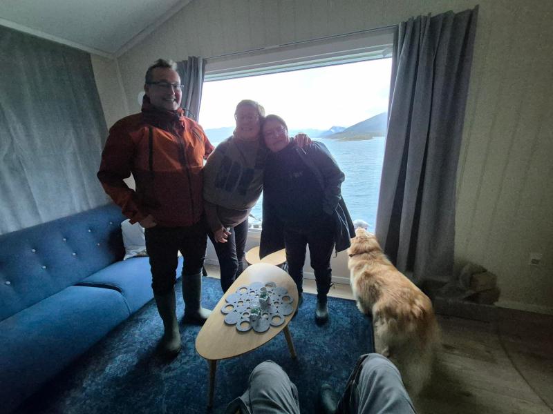 Besøg i Kapisillit med Peter og Johanne